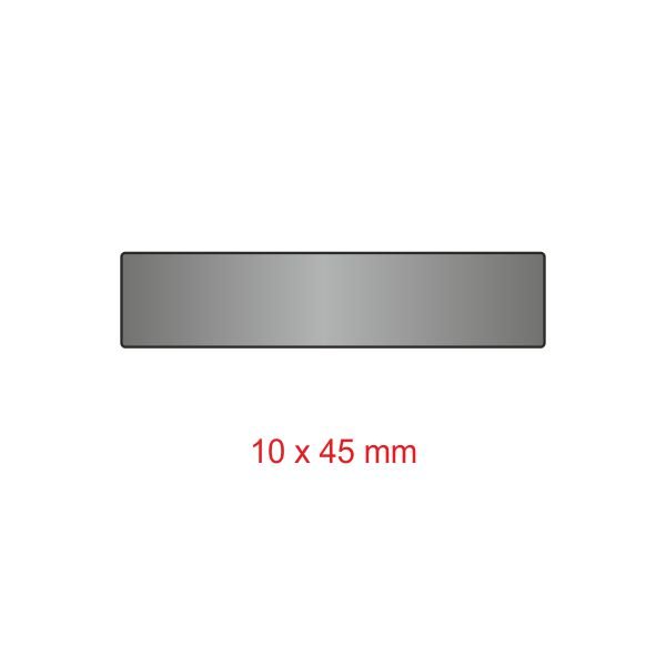 14100 Metal Etiket