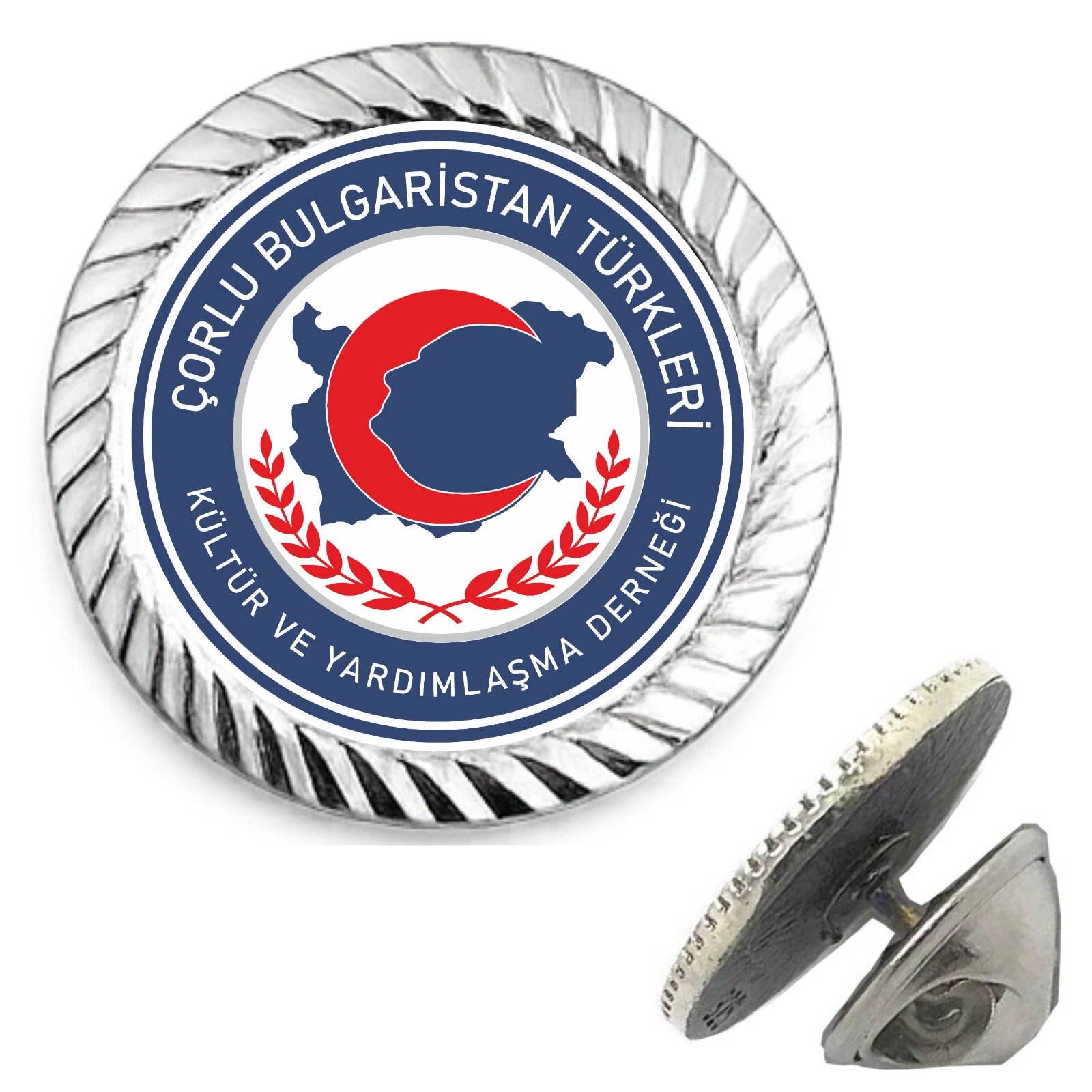 8358DGM Damla Etiket Rozet